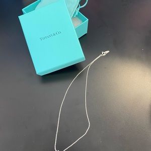 NEW Tiffany & Co sterling silver chain